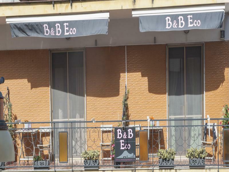B&B Eco Pompeji Exteriör bild